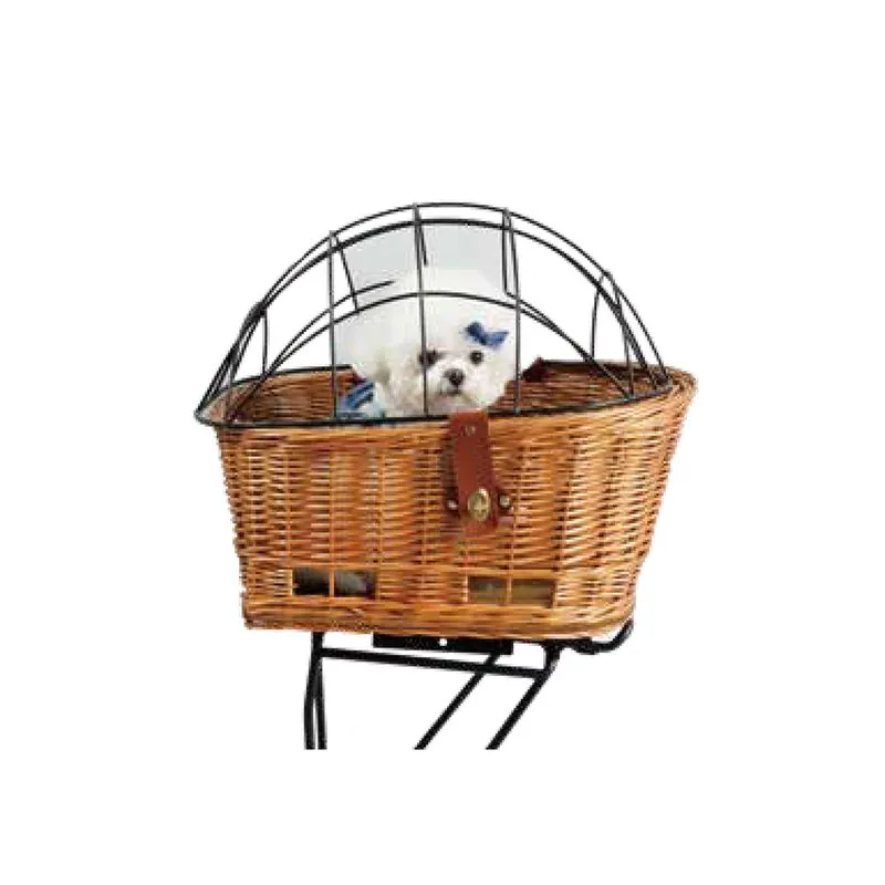 Wicker Pet Carrier Basket