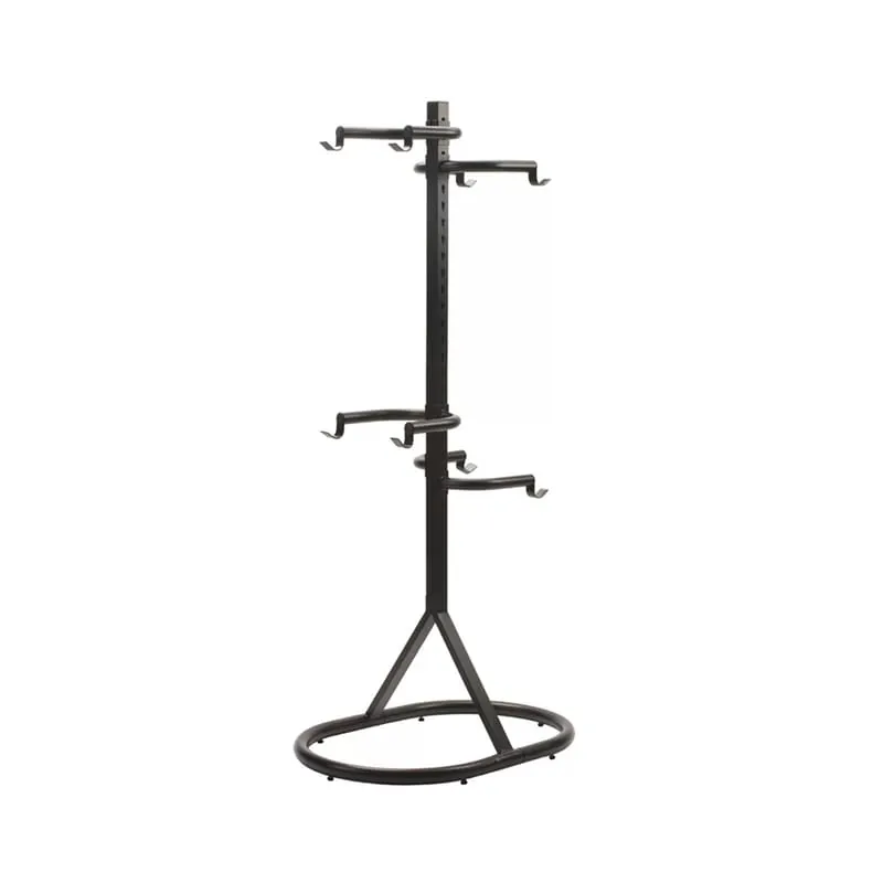 Four-Bike Dual-Tier Parking Stand