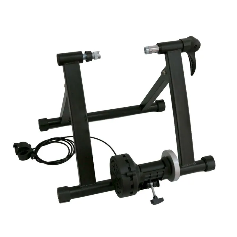 Magnetic Bike Home Trainer — Remote Type, Black