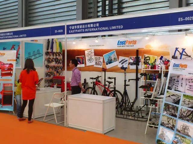 EASTPARTS booth at China Cycle 2012, Shanghai