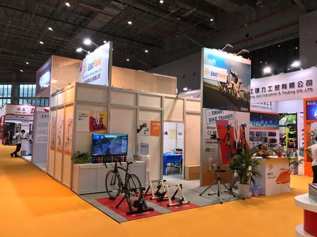 EASTPARTS booth at China Cycle 2017, Shanghai