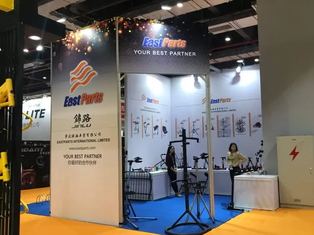 EASTPARTS booth at China Cycle 2018, Shanghai