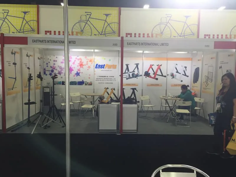 EASTPARTS booth at Interbike 2015, Las Vegas