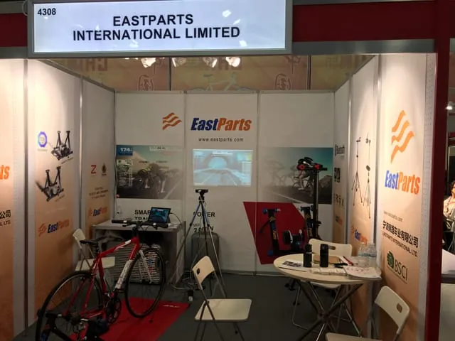 EASTPARTS booth 4308 at Interbike 2017, Las Vegas
