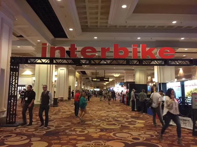 Interbike 2017 sign at Mandalay Bay, Las Vegas